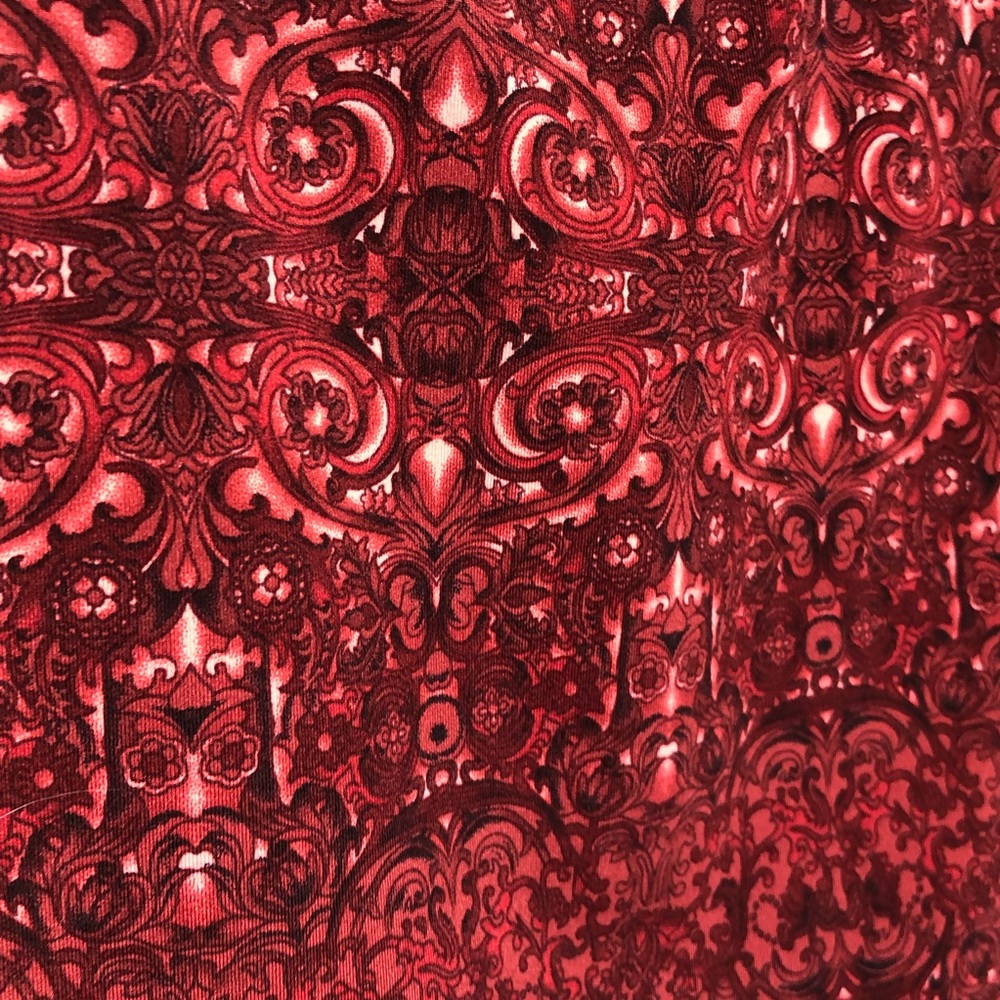 Athleta Red Pattern Tank - Picture 3 of 5